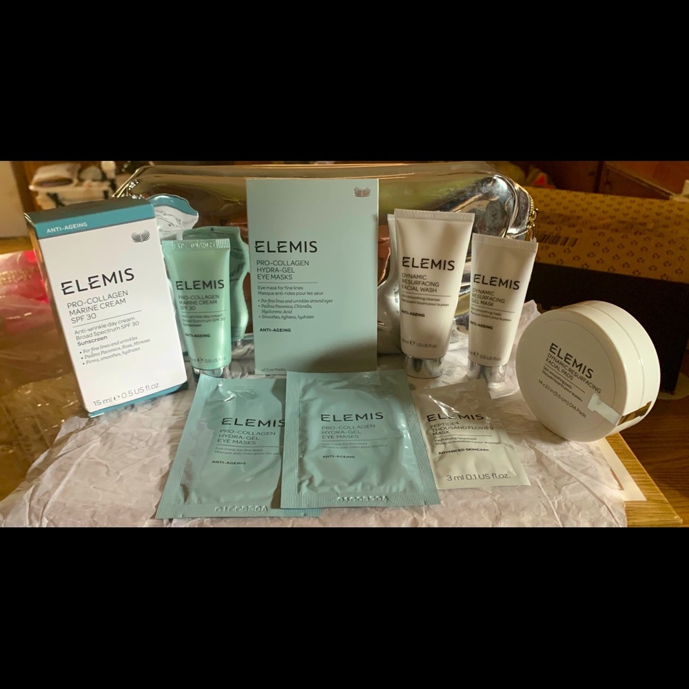 Elemis Pro collagen and dynamic resurfacing bundle.